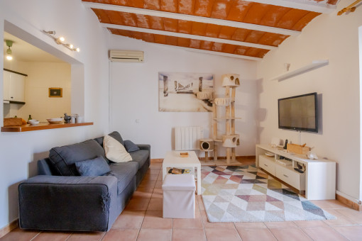 Encantador piso en el centro del animado casco antiguo de Ibiza con dos dormitorios y dos baños